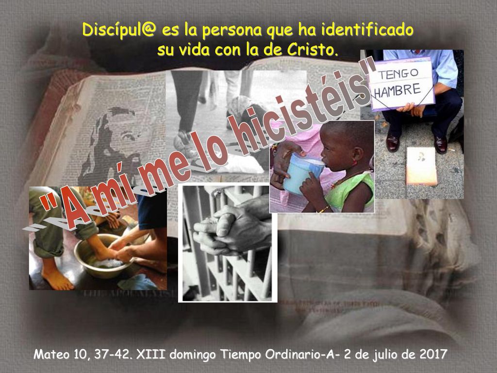 es la persona que ha identificado su vida con la de Cristo.