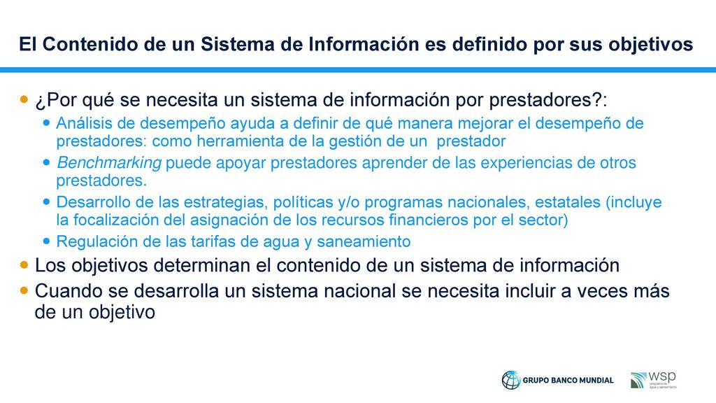 ¿Por qué se necesita un sistema de información por prestadores :