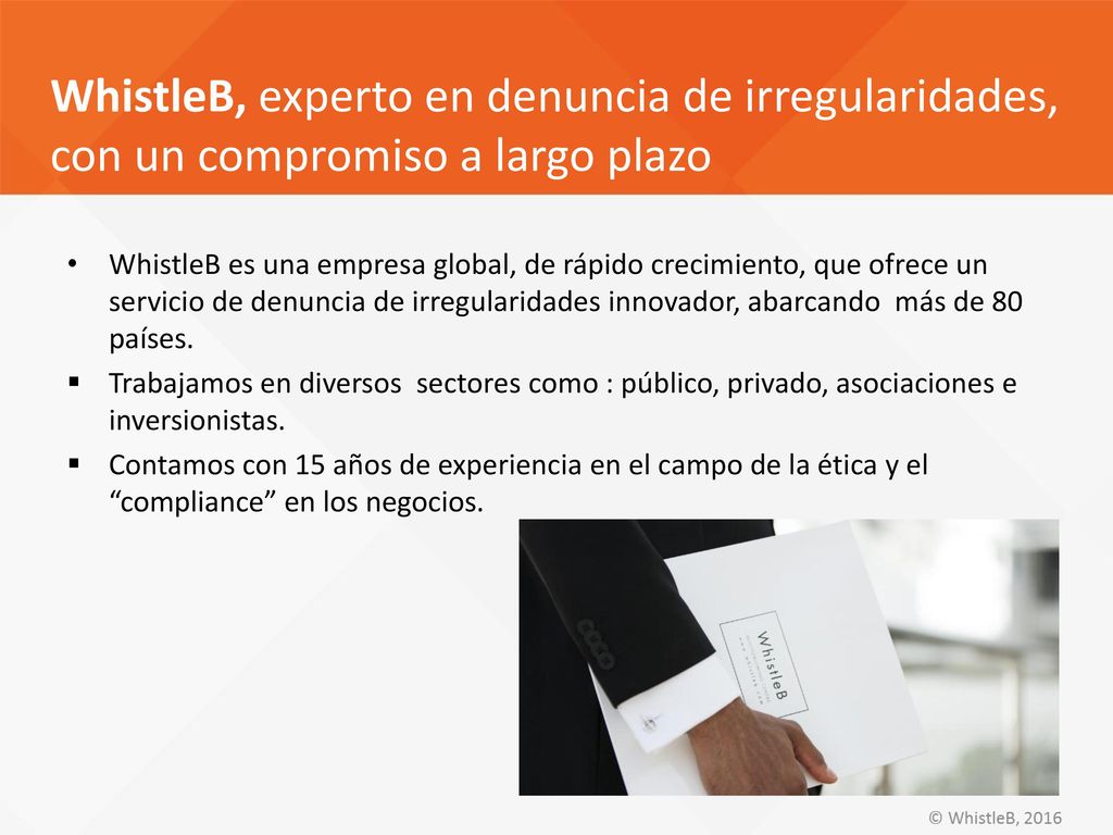 WhistleB, experto en denuncia de irregularidades, con un compromiso a largo plazo