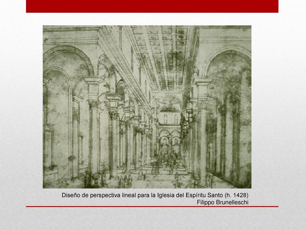 Diseño de perspectiva lineal para la Iglesia del Espíritu Santo (h