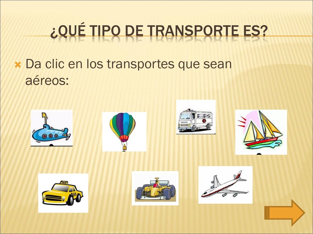 ¿Qué tipo de transporte es