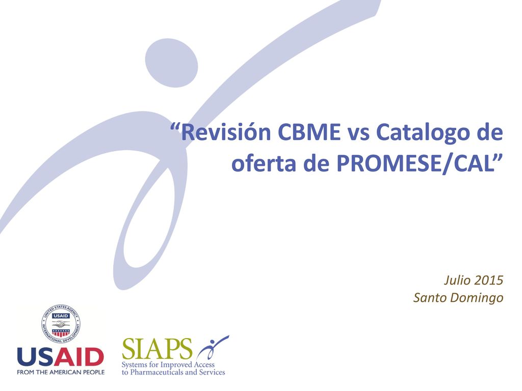 Revisión CBME vs Catalogo de oferta de PROMESE/CAL