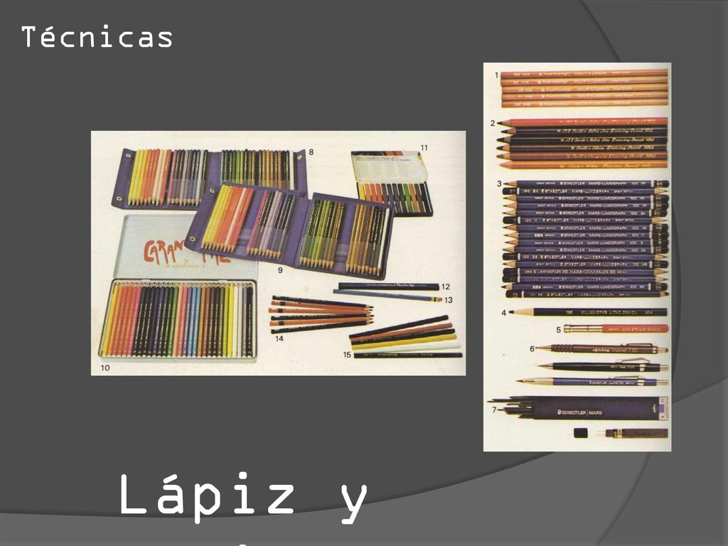 Lápiz y Lápices de Color