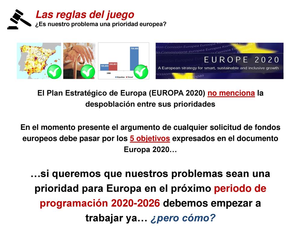 Las reglas del juego ¿Es nuestro problema una prioridad europea