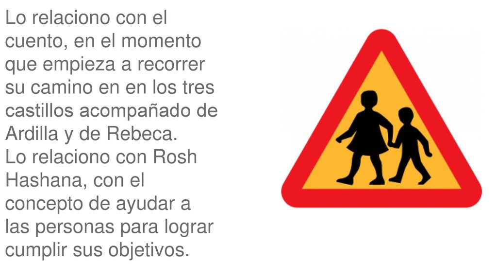 Lo relaciono con el cuento, en el momento que empieza a recorrer su camino en en los tres castillos acompañado de Ardilla y de Rebeca.