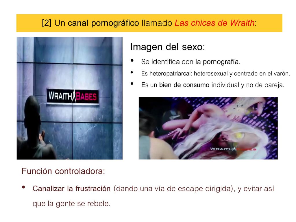 [2] Un canal pornográfico llamado Las chicas de Wraith: