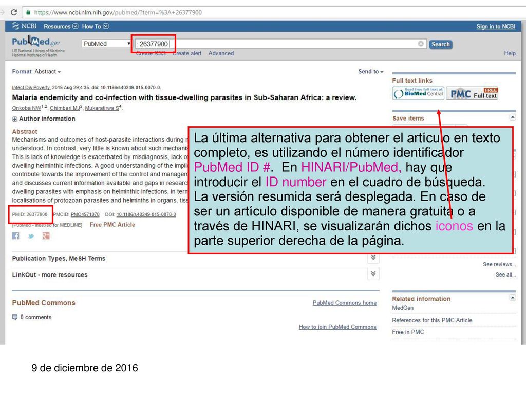 Otra opción útil dentro del menú desplegable Sort by es por fecha de publicación Publication Date cuyas citas se van mostrando iniciando con la publicación más reciente.