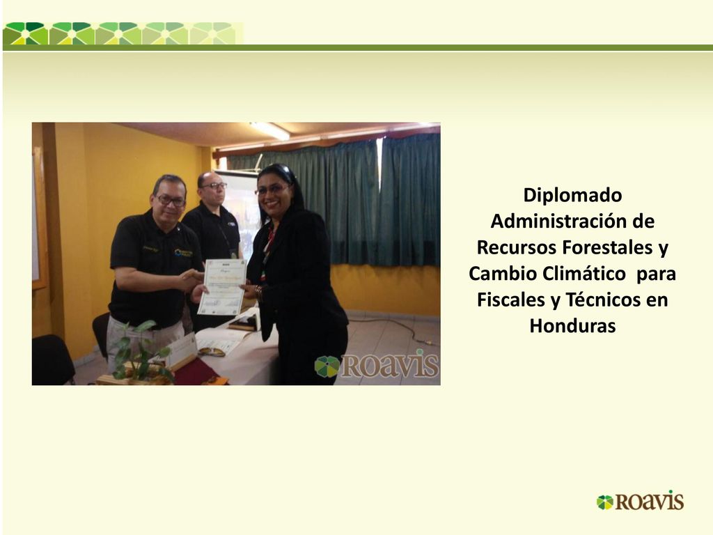 Diplomado Administración de Recursos Forestales y Cambio Climático para Fiscales y Técnicos en Honduras