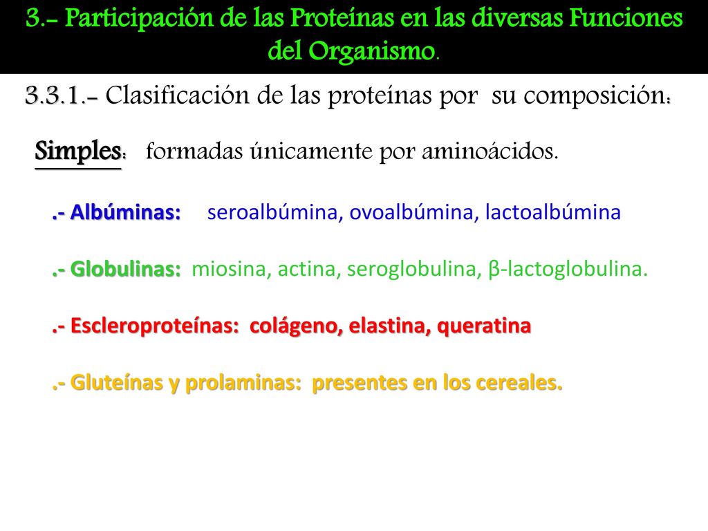 AMINOÁCIDOS Y PROTEÍNAS. - Ppt Descargar