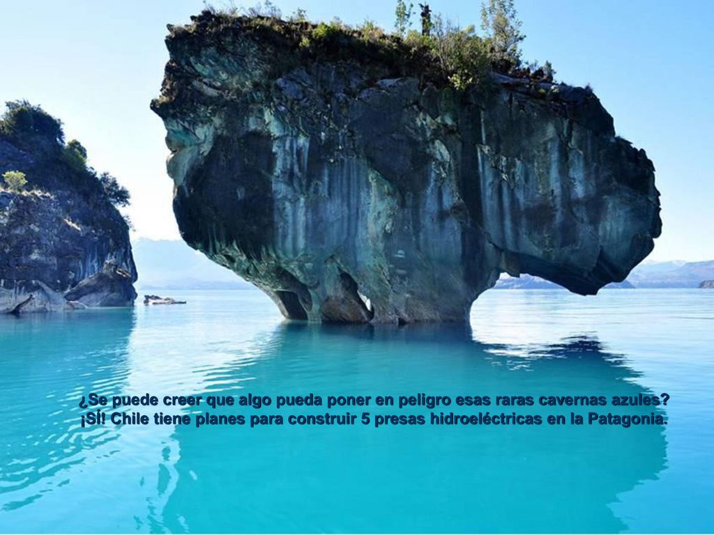 ¿Se puede creer que algo pueda poner en peligro esas raras cavernas azules