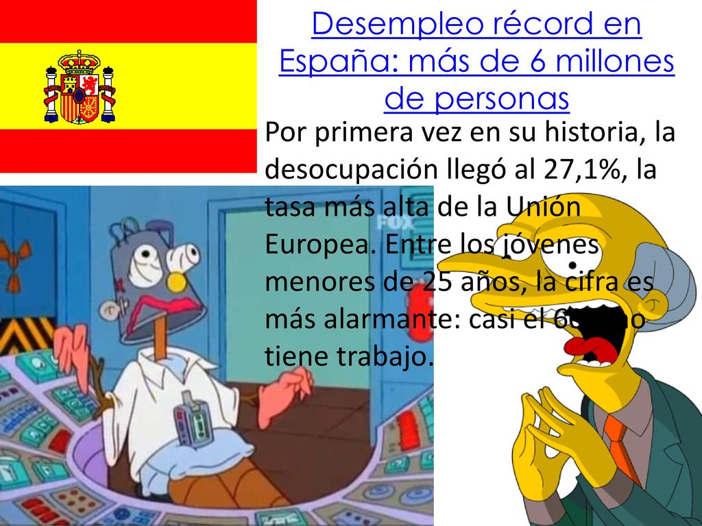 Desempleo récord en España: más de 6 millones de personas