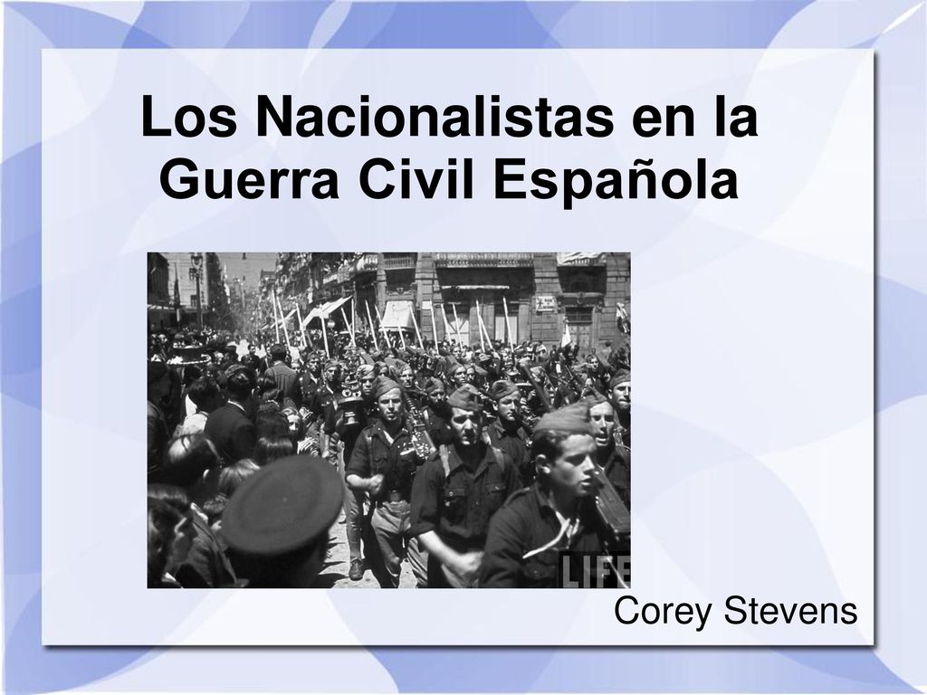 Los Nacionalistas en la Guerra Civil Española