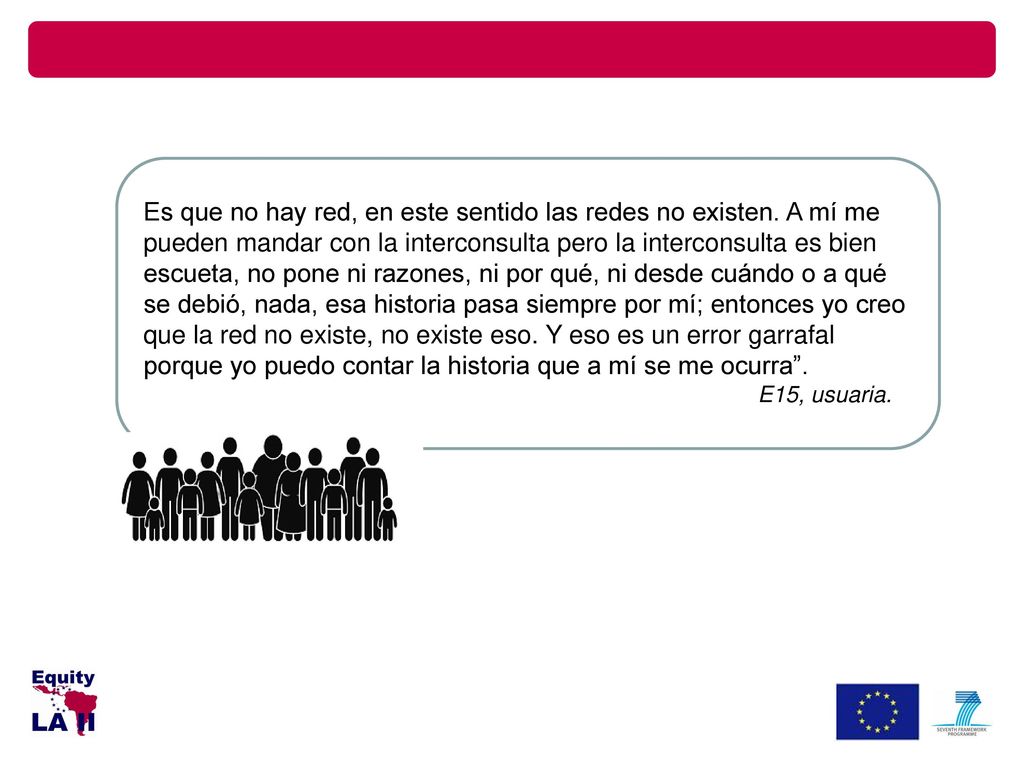 Es que no hay red, en este sentido las redes no existen