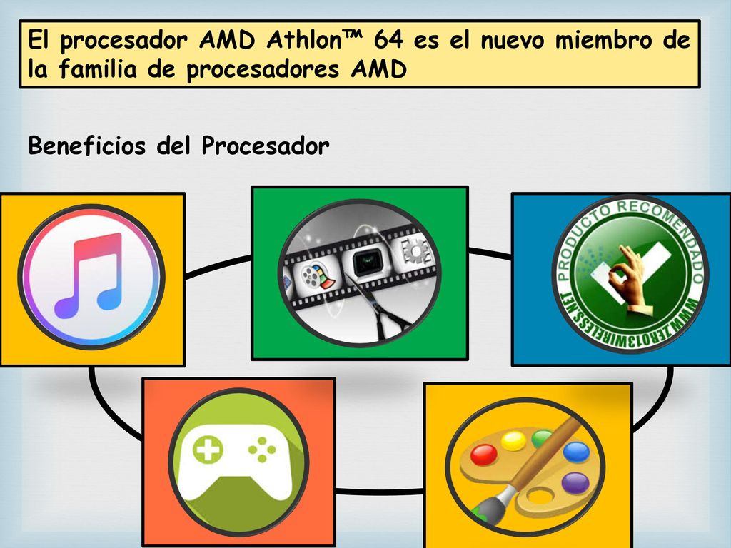 El procesador AMD Athlon™ 64 es el nuevo miembro de la familia de procesadores AMD