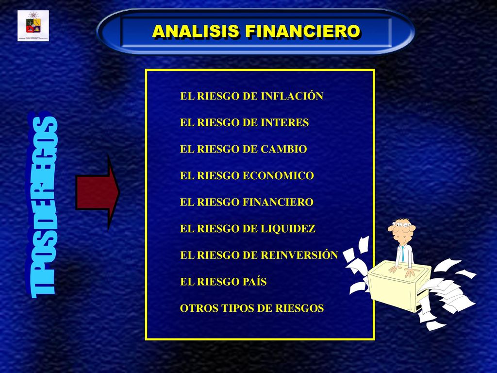 ANALISIS FINANCIERO TIPOS DE RIEGOS EL RIESGO DE INFLACIÓN