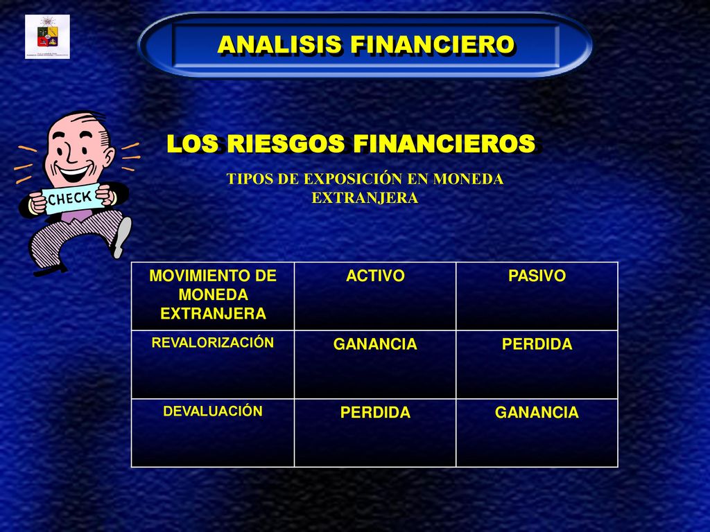 TIPOS DE EXPOSICIÓN EN MONEDA MOVIMIENTO DE MONEDA EXTRANJERA