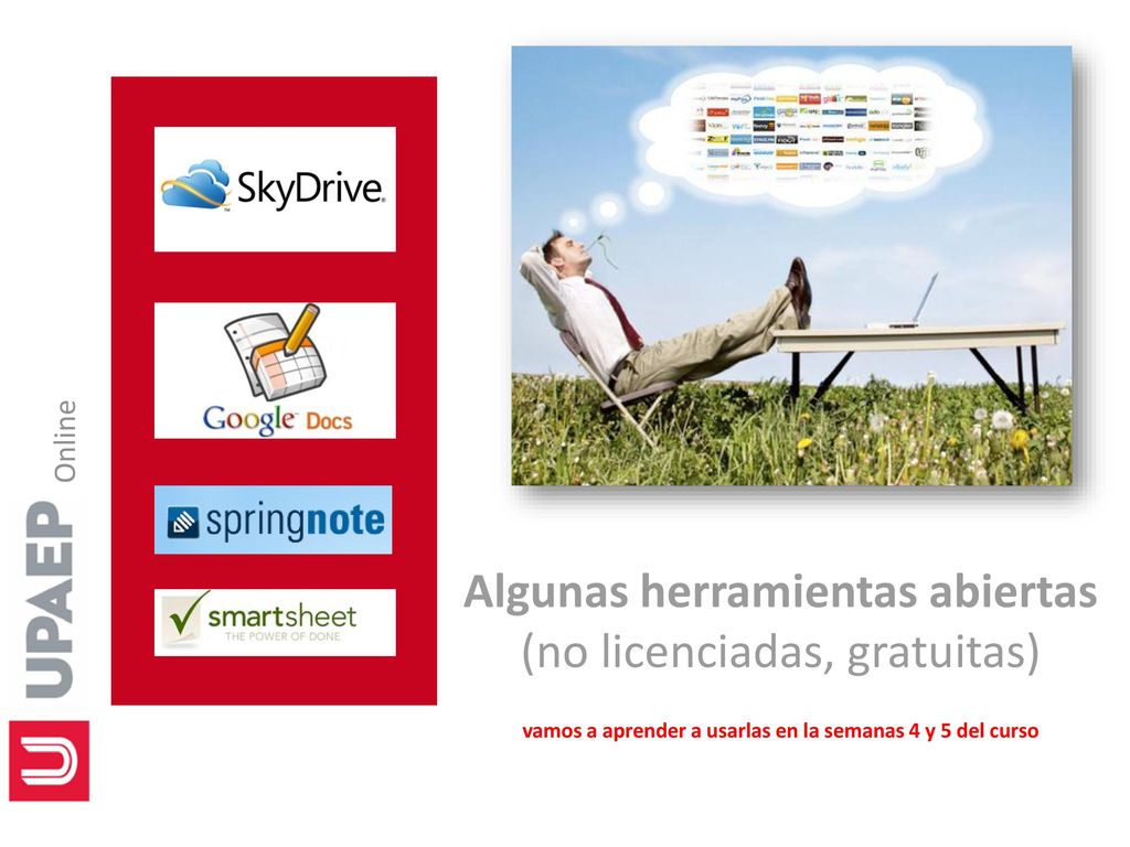 vamos a aprender a usarlas en la semanas 4 y 5 del curso