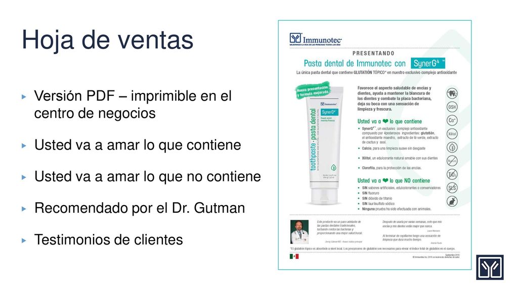 Hoja de ventas Versión PDF – imprimible en el centro de negocios