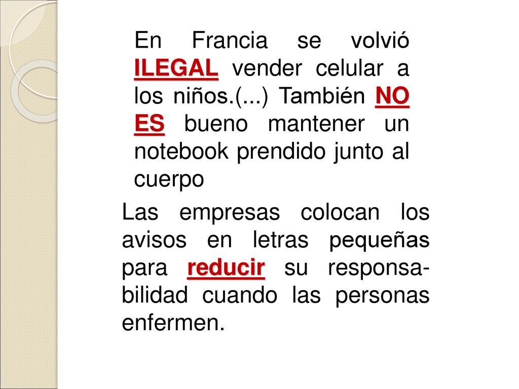 En Francia se volvió ILEGAL vender celular a los niños. (