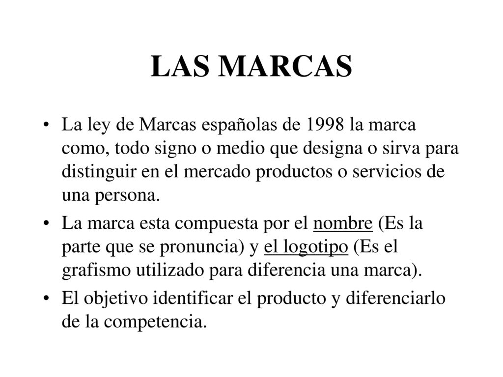 LAS MARCAS