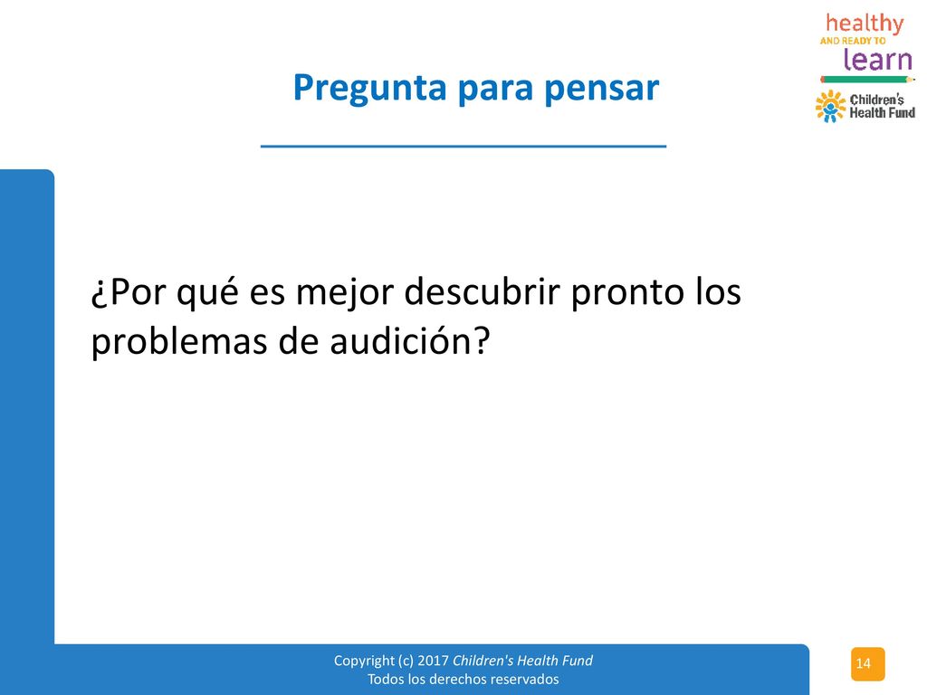 ¿Por qué es mejor descubrir pronto los problemas de audición