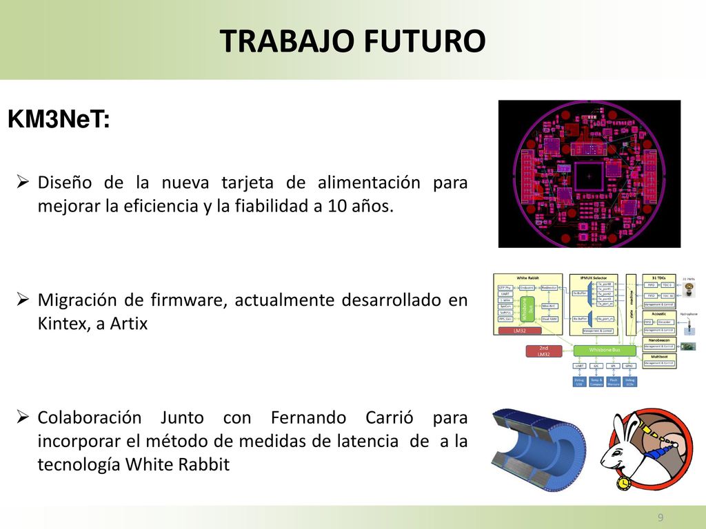 TRABAJO FUTURO KM3NeT: Diseño de la nueva tarjeta de alimentación para mejorar la eficiencia y la fiabilidad a 10 años.