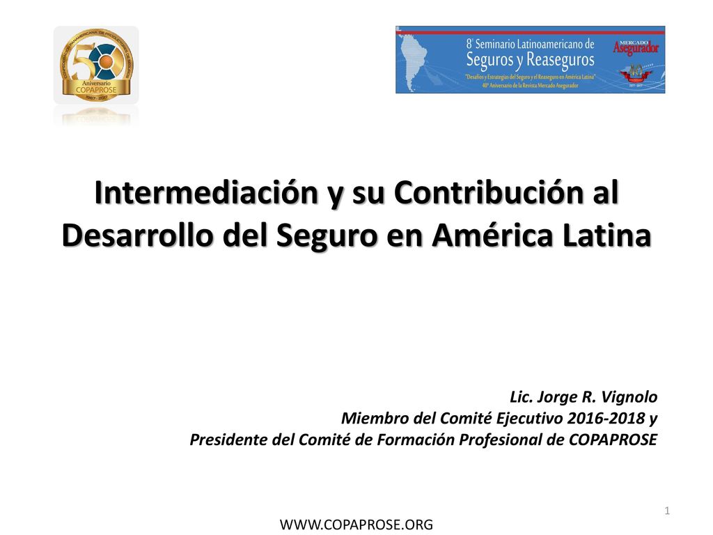 Intermediación y su Contribución al Desarrollo del Seguro en América Latina