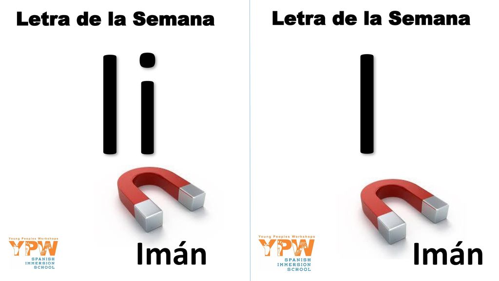 Letra de la Semana Ii Letra de la Semana I Imán Imán