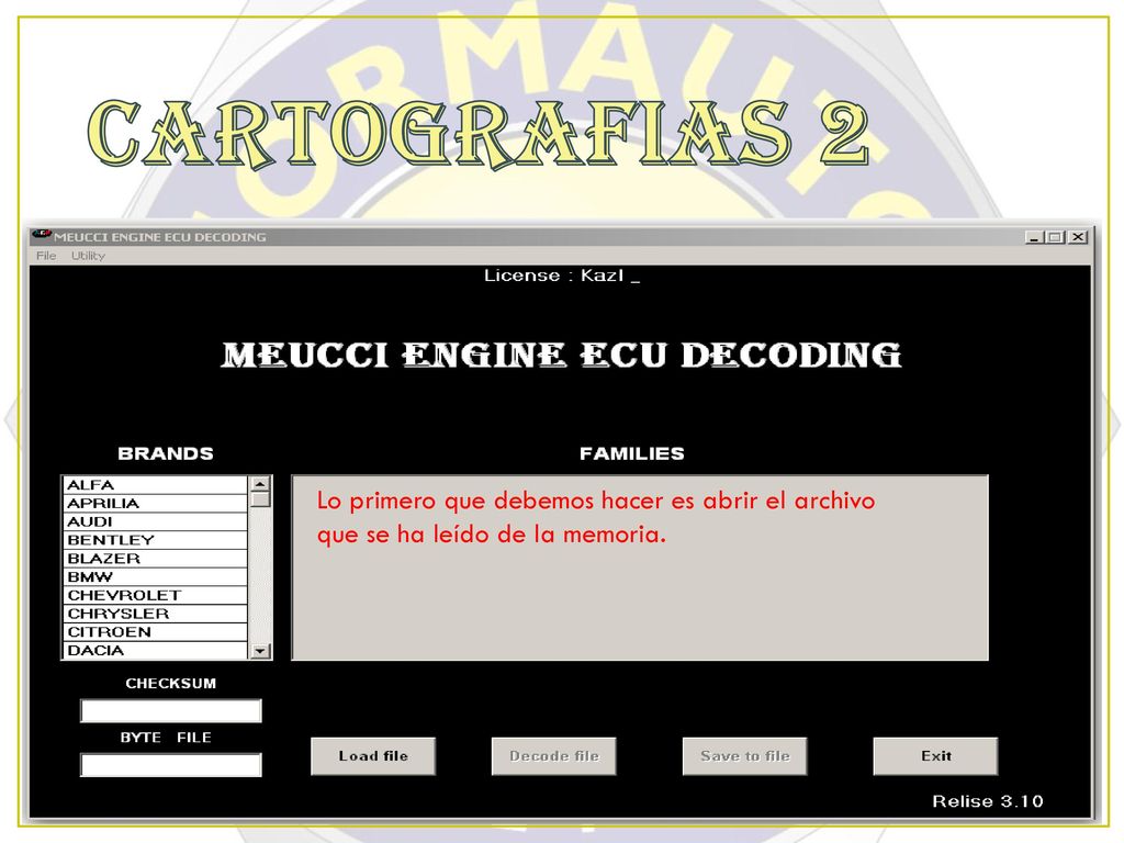 CARTOGRAFIAS 2 Lo primero que debemos hacer es abrir el archivo