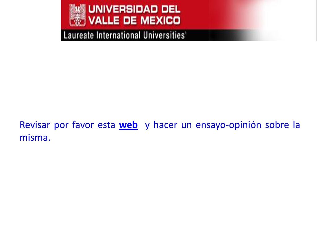 Revisar por favor esta web y hacer un ensayo-opinión sobre la misma.
