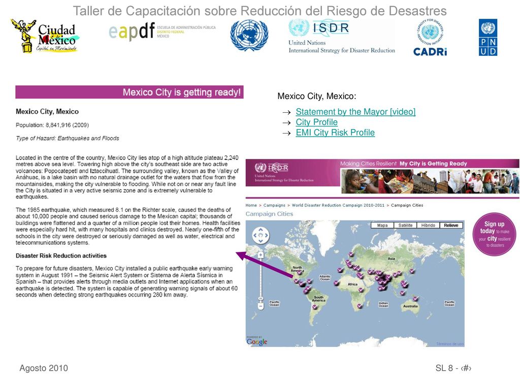 Mexico City, Mexico:  Statement by the Mayor [video]  City Profile  EMI City Risk Profile