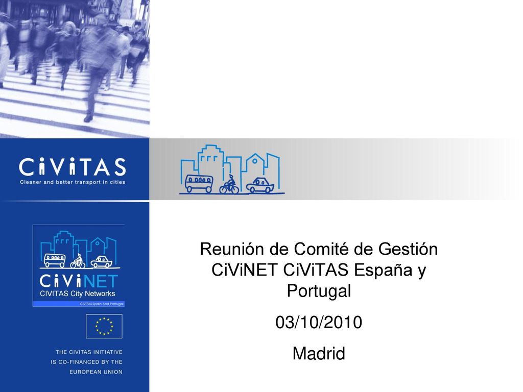 Reunión de Comité de Gestión CiViNET CiViTAS España y Portugal