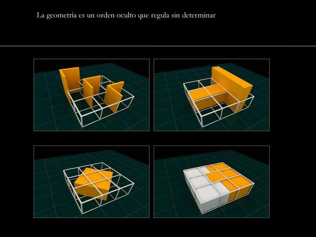 La geometría es un orden oculto que regula sin determinar