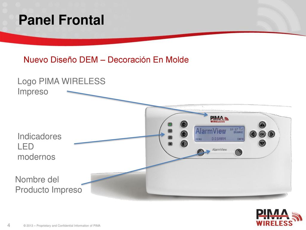 Panel Frontal Nuevo Diseño DEM – Decoración En Molde