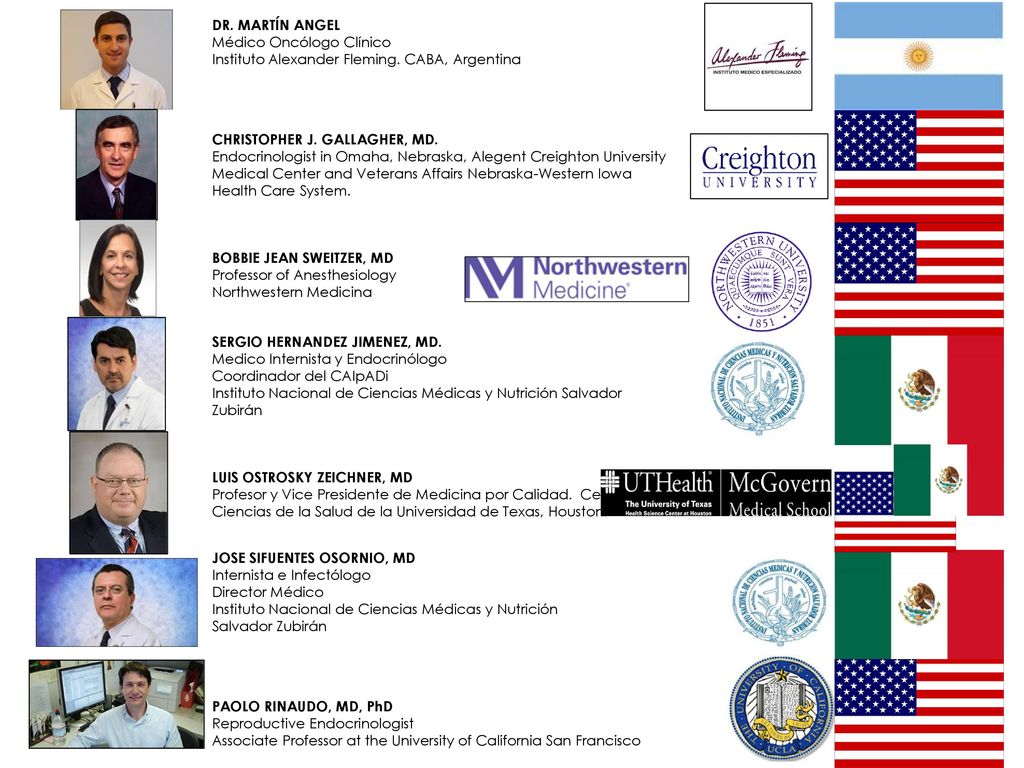 DR. MARTÍN ANGEL Médico Oncólogo Clínico. Instituto Alexander Fleming. CABA, Argentina. CHRISTOPHER J. GALLAGHER, MD.