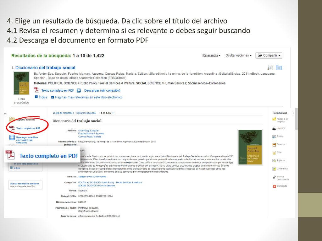 4. Elige un resultado de búsqueda. Da clic sobre el título del archivo