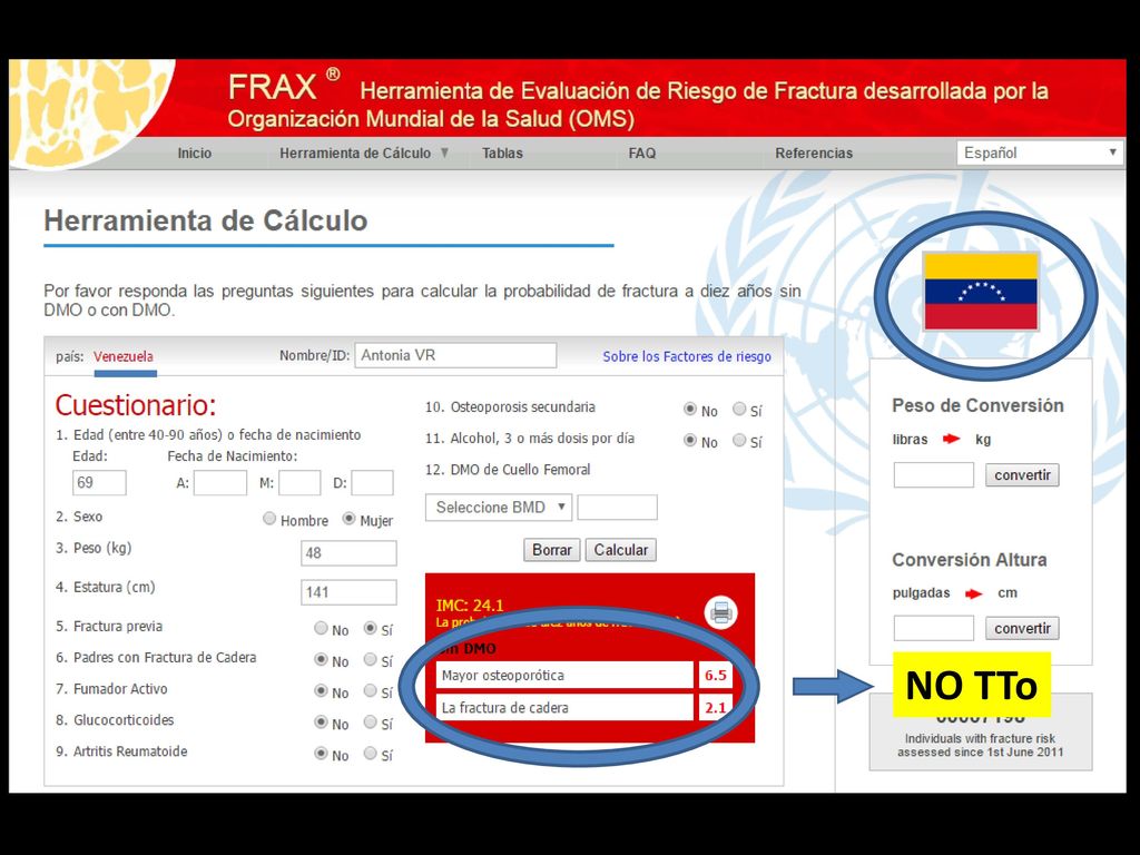 TTo Si usamos la base de datos de la población de