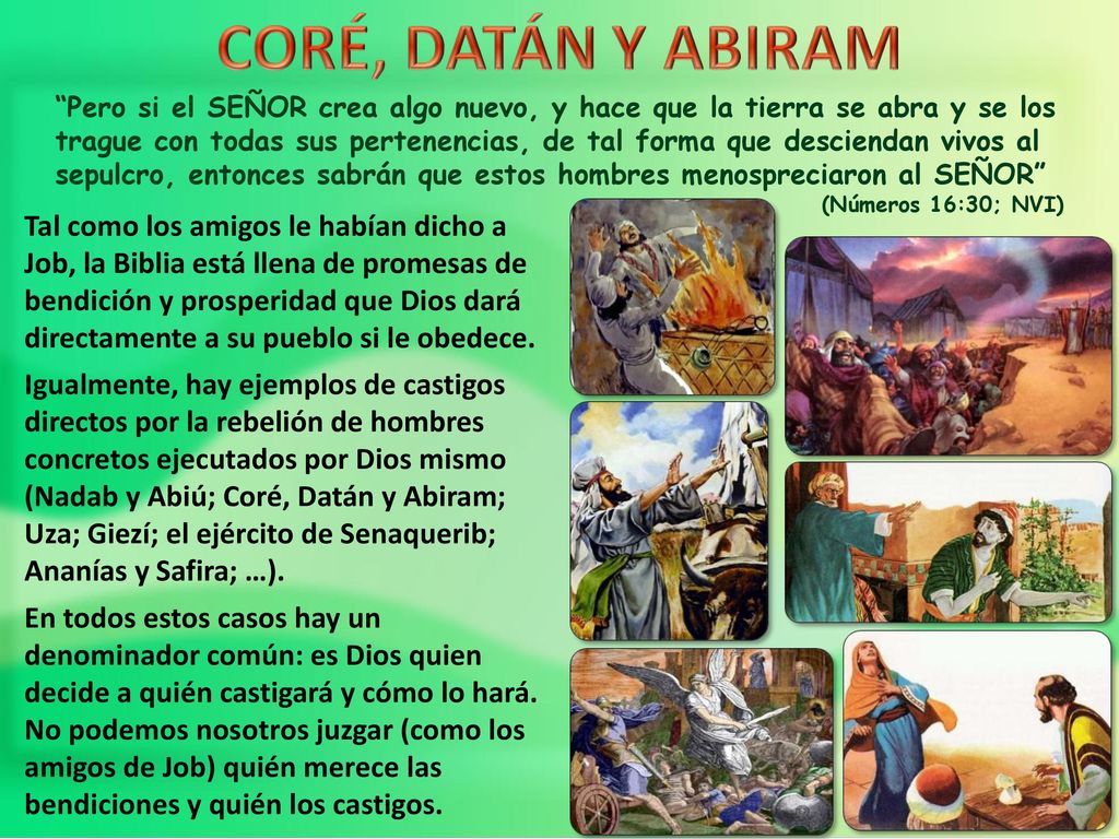 Pero si el SEÑOR crea algo nuevo, y hace que la tierra se abra y se los trague con todas sus pertenencias, de tal forma que desciendan vivos al sepulcro, entonces sabrán que estos hombres menospreciaron al SEÑOR