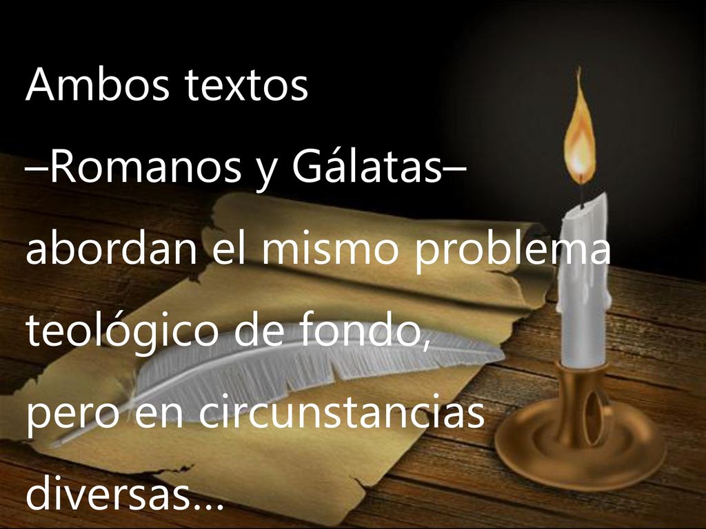 abordan el mismo problema teológico de fondo, pero en circunstancias