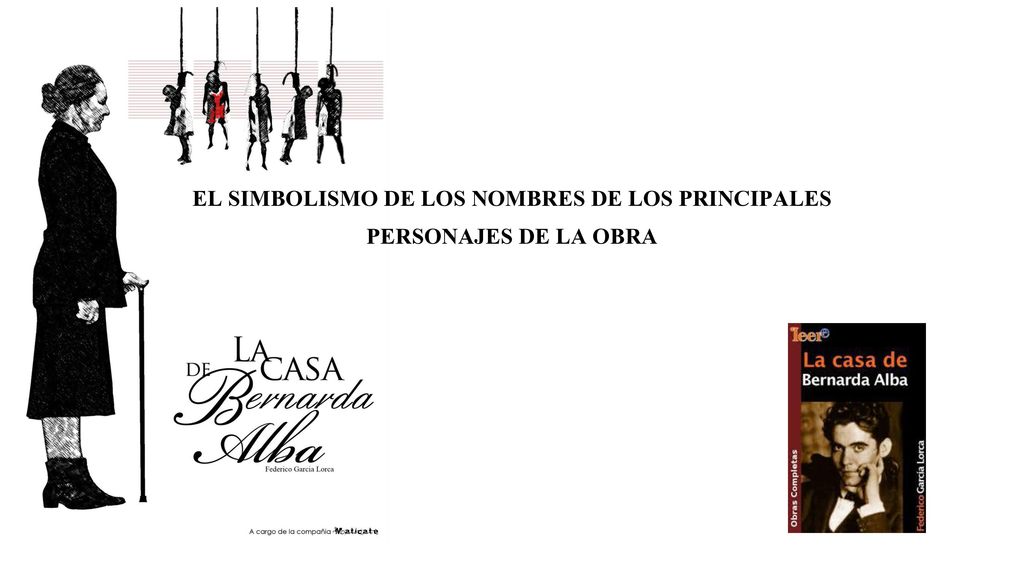 EL SIMBOLISMO DE LOS NOMBRES DE LOS PRINCIPALES PERSONAJES DE LA OBRA