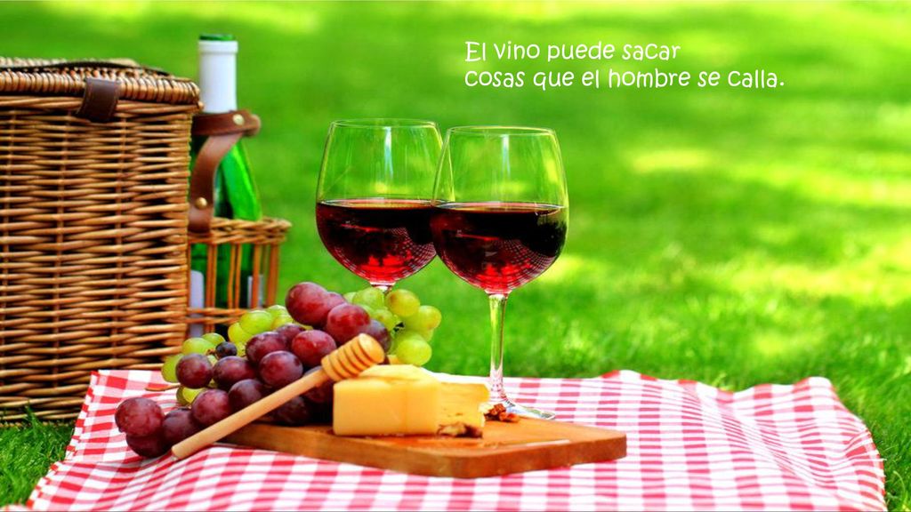 El vino puede sacar cosas que el hombre se calla.