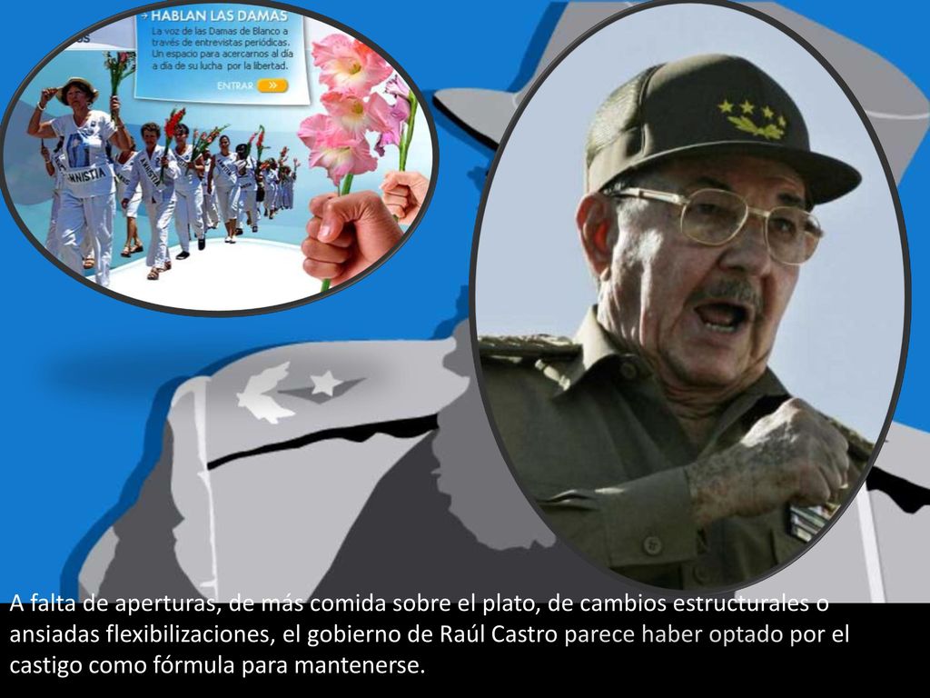 A falta de aperturas, de más comida sobre el plato, de cambios estructurales o ansiadas flexibilizaciones, el gobierno de Raúl Castro parece haber optado por el castigo como fórmula para mantenerse.