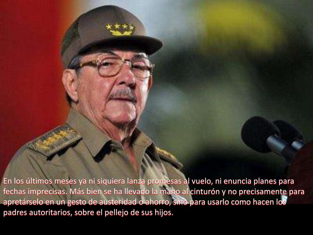En los últimos meses ya ni siquiera lanza promesas al vuelo, ni enuncia planes para fechas imprecisas.