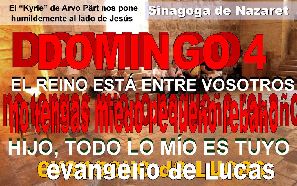 HIJO, TODO LO MÍO ES TUYO HIJO, TODO LO MÍO ES TUYO