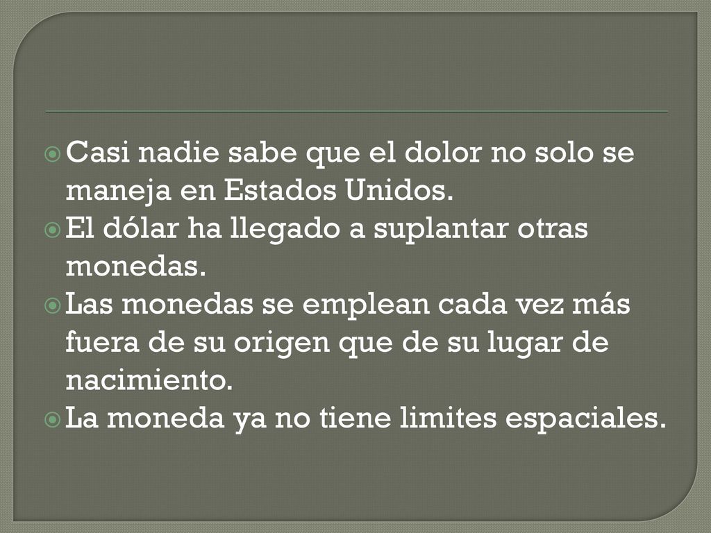 Casi nadie sabe que el dolor no solo se maneja en Estados Unidos.