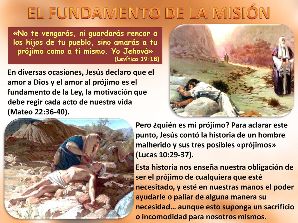 «No te vengarás, ni guardarás rencor a los hijos de tu pueblo, sino amarás a tu prójimo como a ti mismo. Yo Jehová»