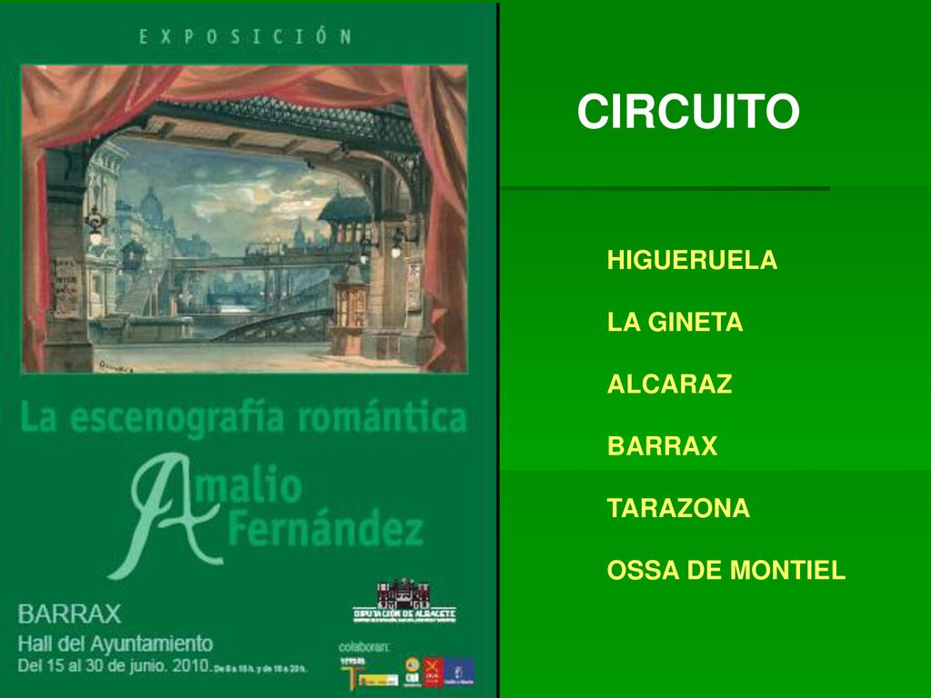 CIRCUITO HIGUERUELA LA GINETA ALCARAZ BARRAX TARAZONA OSSA DE MONTIEL