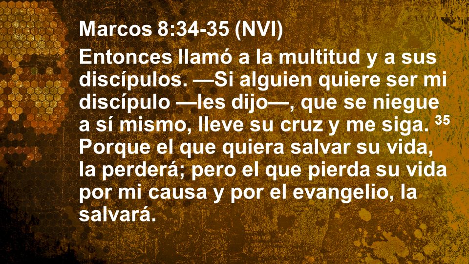 Widescreen 16:9 Marcos 8:34-35 (NVI)
