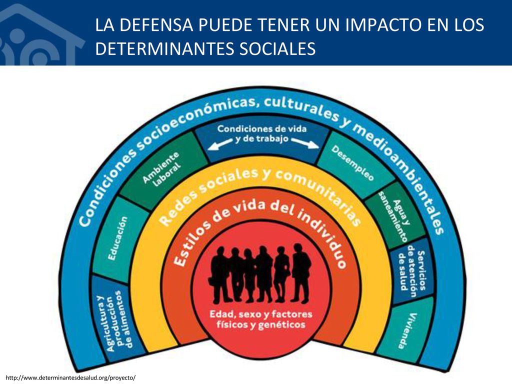 LA DEFENSA PUEDE TENER UN IMPACTO EN LOS DETERMINANTES SOCIALES