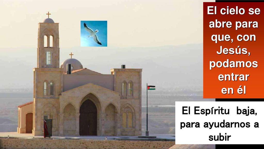 El cielo se abre para que, con Jesús, podamos entrar en él